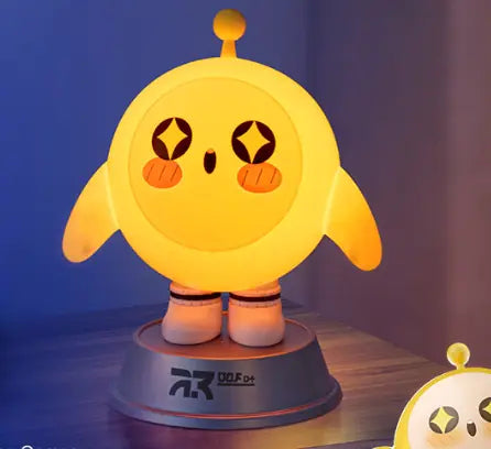 Smart Voice-Controlled Soft Light Bedside Lamp